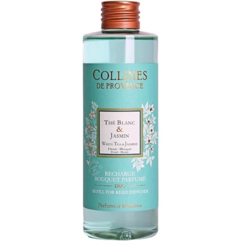 Collines De Provence 200ml Refill White Tea and Jasmine