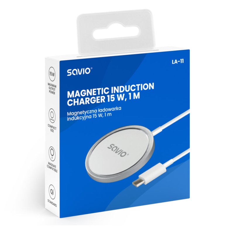 Magnetic Wireless Charger 15 W 1 m LA-11