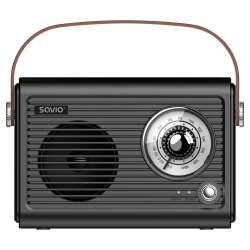 Savio RS-01 radio Portable Black