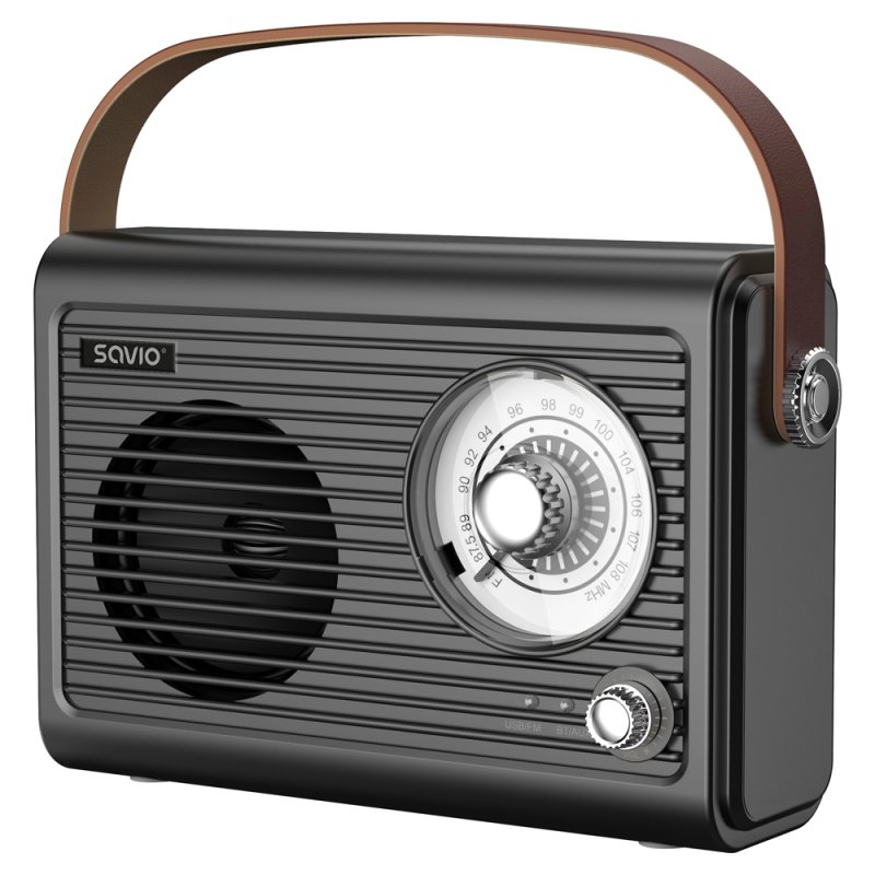 Savio RS-01 radio Portable Black