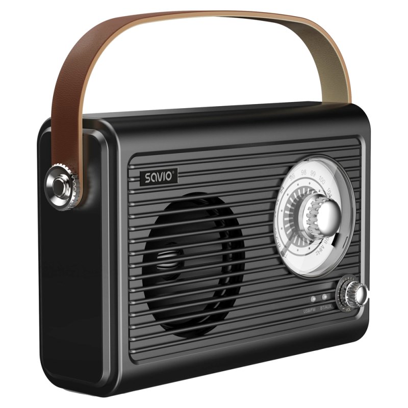 Savio RS-01 radio Portable Black