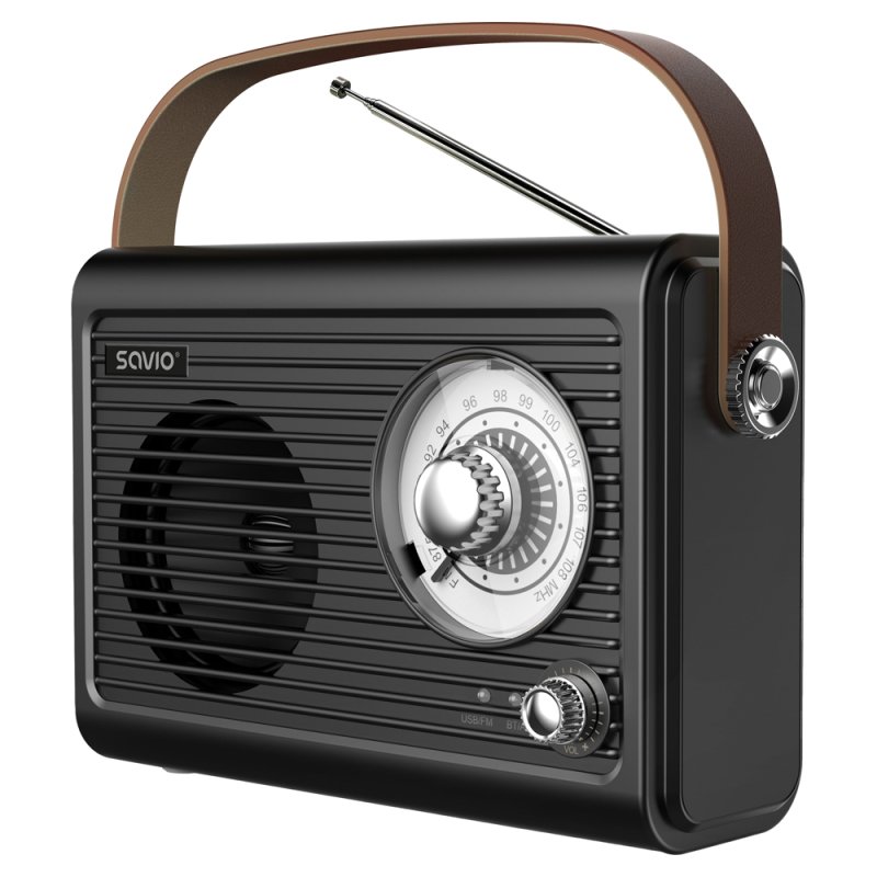 Savio RS-01 Radio portable Noir