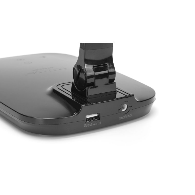 Montis Lampka biurkowa wielofunkcyjna LED MT042-BK Czarna/Black lampe de table 5,7 W F Noir