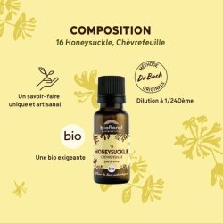 Biofloral 16 Honeysuckle Granules Organic 19.5g