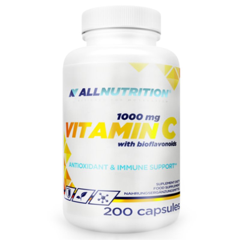 Vitamin C with Bioflavonoids 200-1000 Capsules Immunity Support