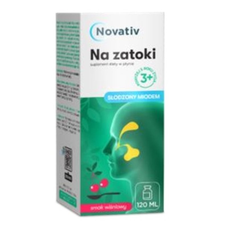Novativ Na zatoki Płyn 120 ml