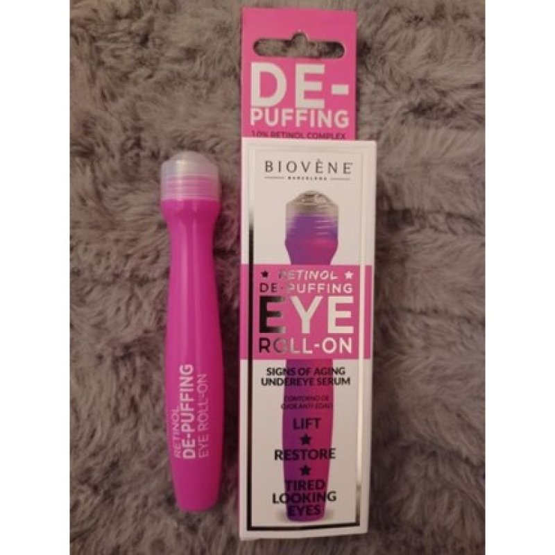 Biovene Eye Serum Retinol Unclogging Under-Eye Roll-On 15ml