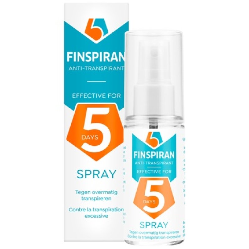 Finspiran Antitranspirant Spray Effective Protection Against Perspiration