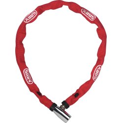 ABUS 57659 Antivol pour bicyclettes Rouge 1100 mm Antivol à chaîne