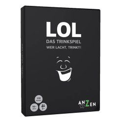 Carletto LOL - Das Trinkspiel - Wer lacht, trinkt! 15 min Jeu de cartes Fête