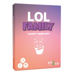 Carletto LOL FAMILY - Lachen "verboten" 15 min Jeu de cartes Famille