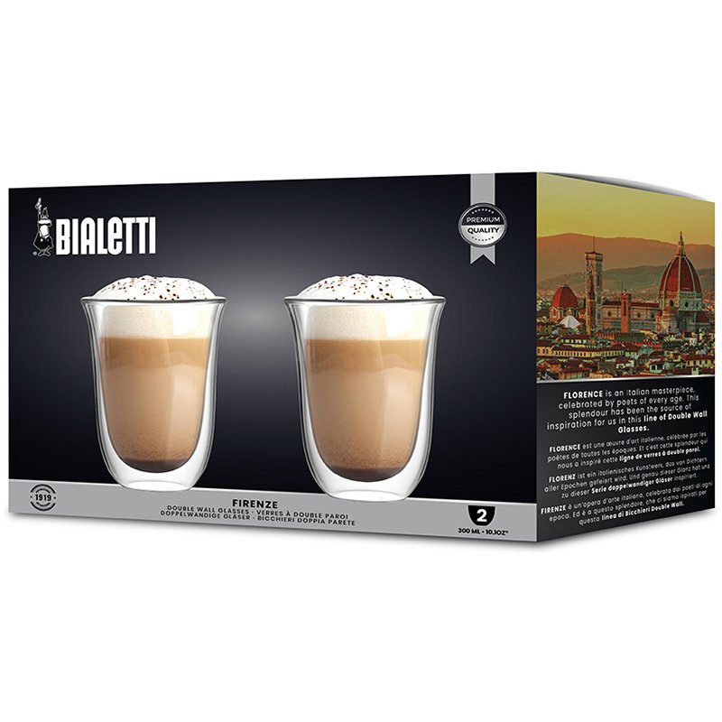 Bialetti Firenze Transparent 2 pc(s) 300 ml
