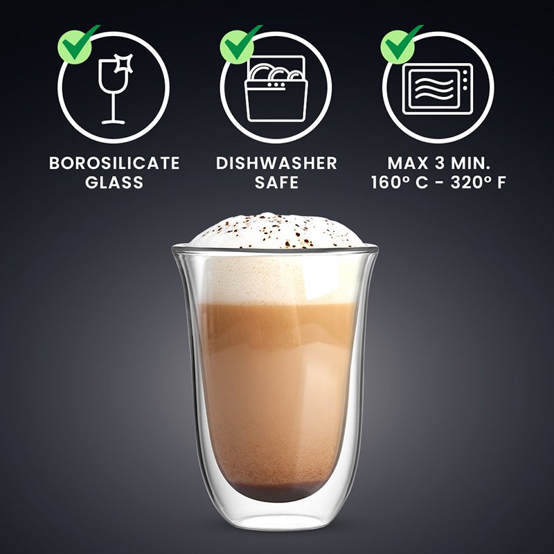 Bialetti Gläserset 2-tlg. Firenze, doppelwandig, 300ml