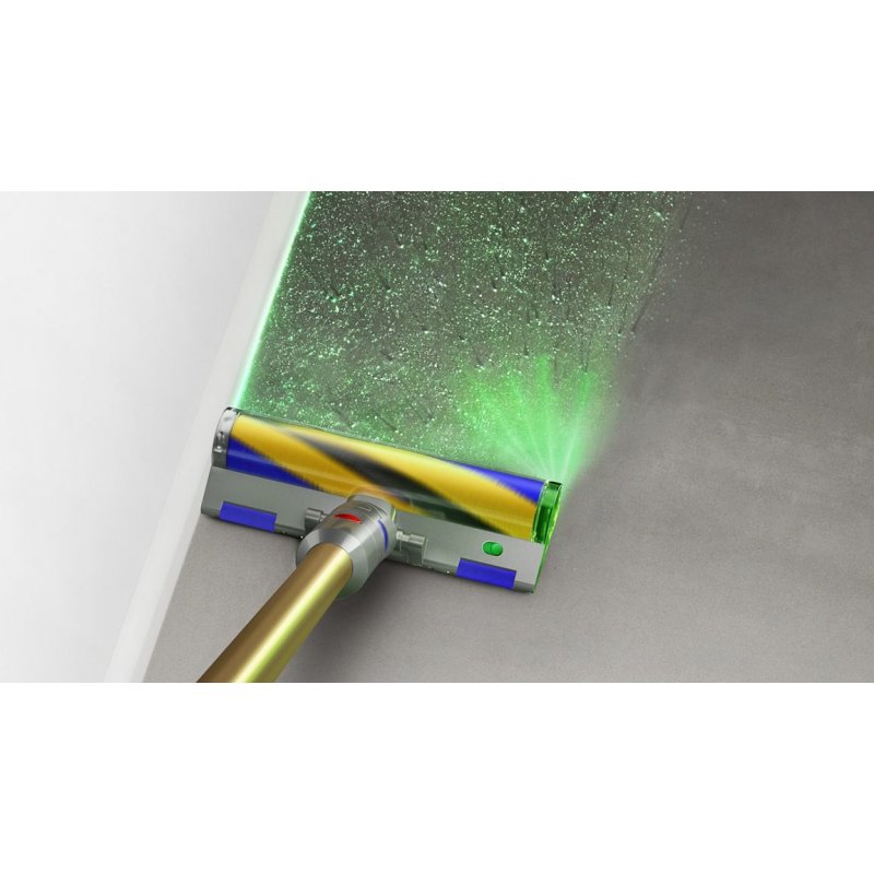 Dyson V12 Detect Slim Absolute Aspirateur-balai 2 en 1 Batterie Sec HEPA Sans sac Or