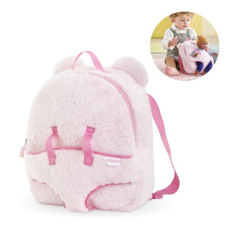 Mon Premier Poupon 30cm Plüschrucksack Trage (rosa/pink)