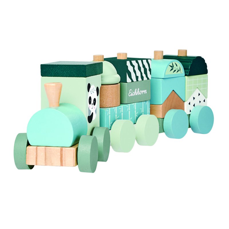 Smoby EH PANDA TRAIN EN BOIS