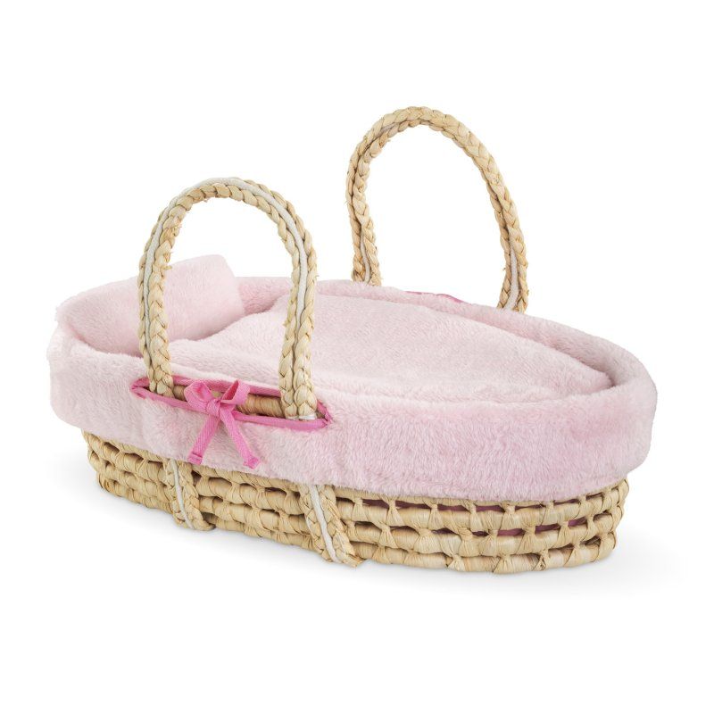 Corolle BB36/42 ENSEMBLE COUFFIN PELUCHE ROSE