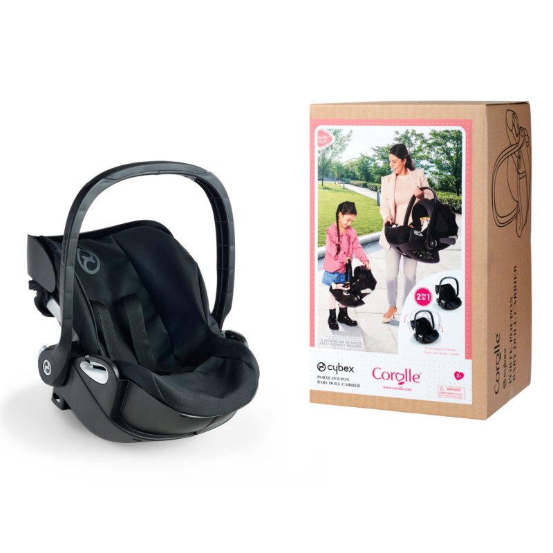 Corolle BB36/42 CYBEX PRIAM - PORTE POUPON NOIR 2 EN 1
