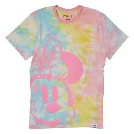 Disney by Loungefly Tee T-Shirt Unisexe Minnie Mouse Tie Die (M)