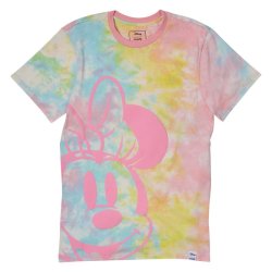 Disney by Loungefly Tee T-Shirt Unisexe Minnie Mouse Tie Die (XXL)