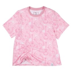 Disney by Loungefly Tee T-Shirt Unisexe Hannah Montana Shirred Hem (XXL)