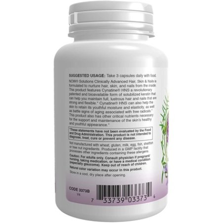 Now Foods Clinically Advanced Hair Skin and Nail Capsules 90 Count