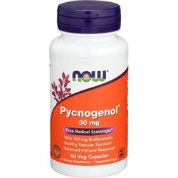 Now Foods Pycnogenol 30mg & 300mg Bio 60 Vcapsules