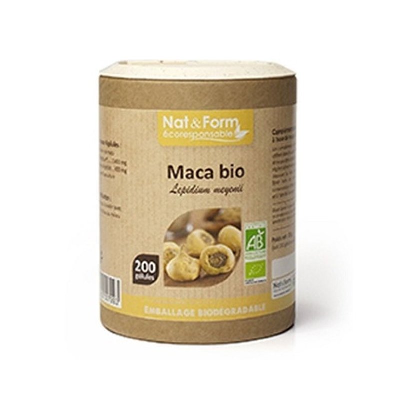 Nat&Form Organic Peru Maca 90 Capsules