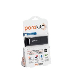 Parakito Mosquito Protection Bracelet For Adults Black