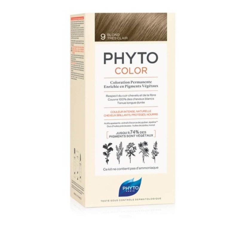 Phyto Protocolor Hair Dye 9 Very Light Blonde 182ml