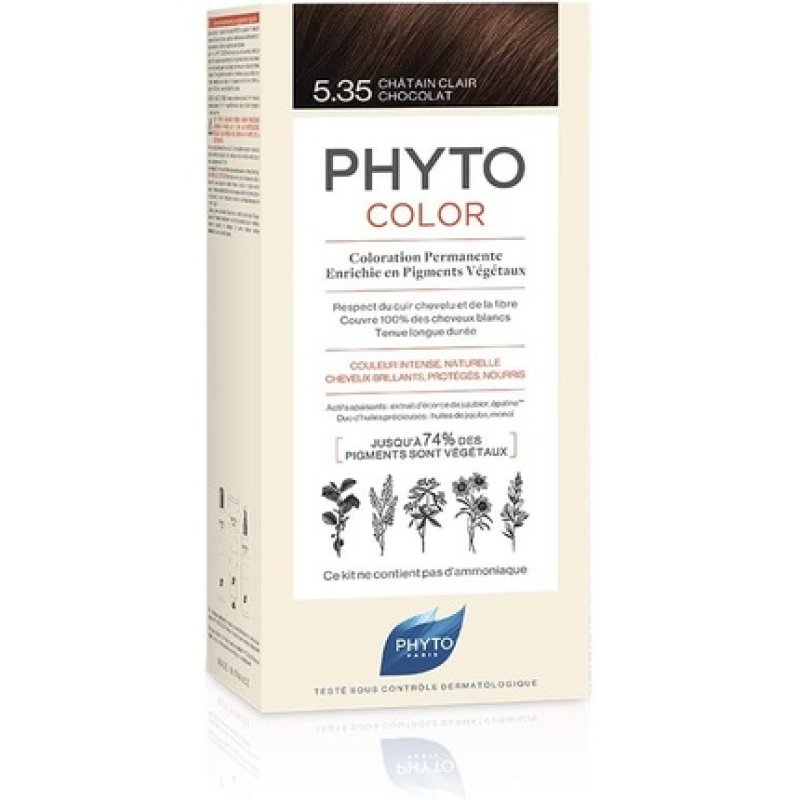 Phyto Protocolor Box Hair Dye 5.35 Golden Mahogany 6 Oz