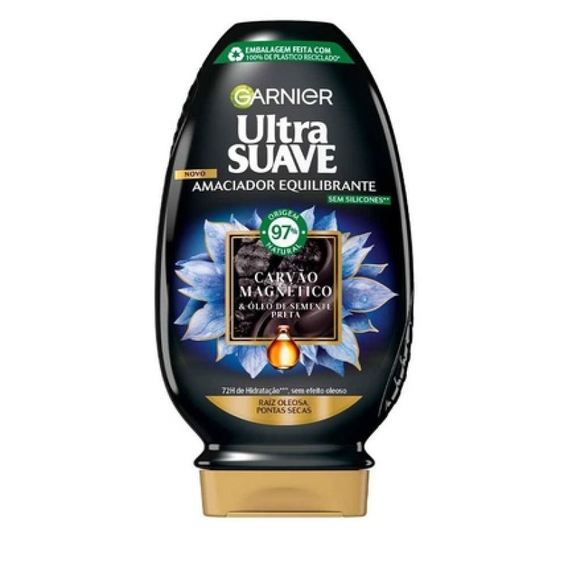 Garnier Ultra Soft Charcoal Conditioner 400ml