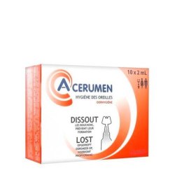 A-Cerumen Auricular Solution Single Doses 10x2ml