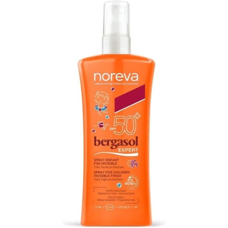 Noreva Bergasol Expert Child Spray Invisible Finish SPF50 125ml