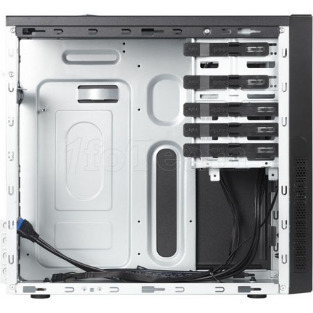 Boitier Mini Tour Micro ATX Chieftec compatible Elox Home & Office HO-11B (Noir)