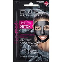 Eveline Cosmetics Facemed Cleansing Moisturizing Carbon Mask 8in1 7ml