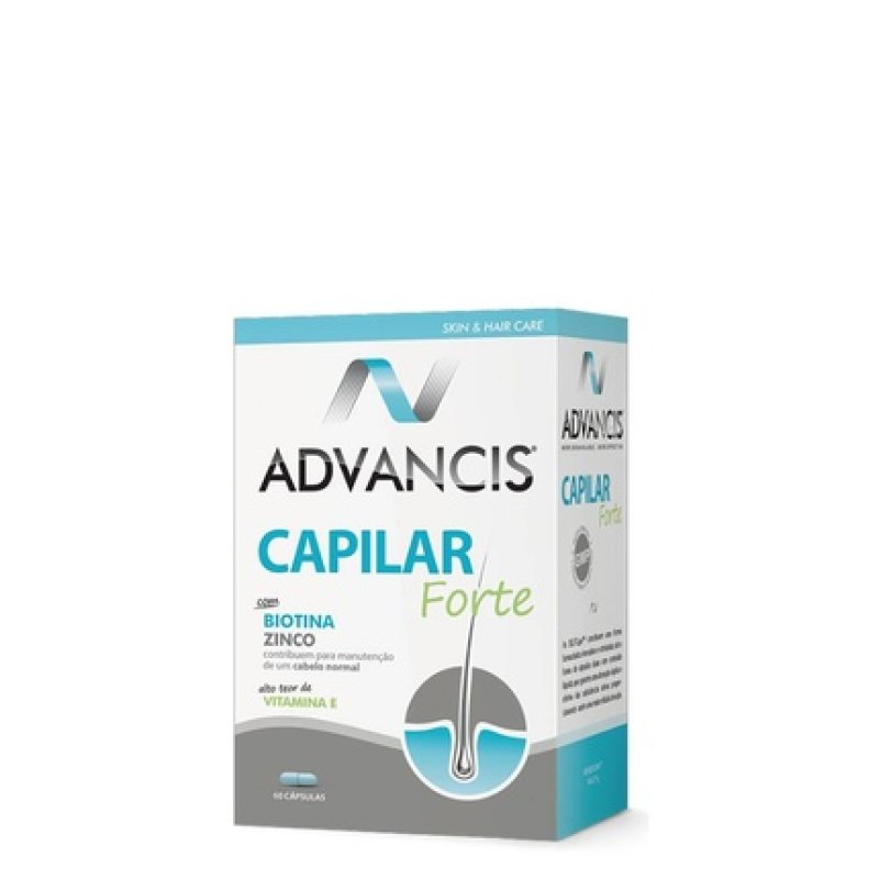 Advancis Capilar Forte 60 Capsules - Hair Care Supplement