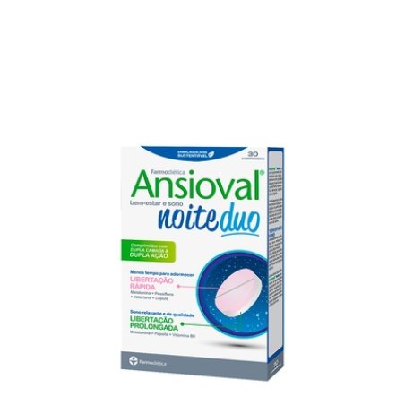 Ansioval Noite Duo - 30 Tablets
