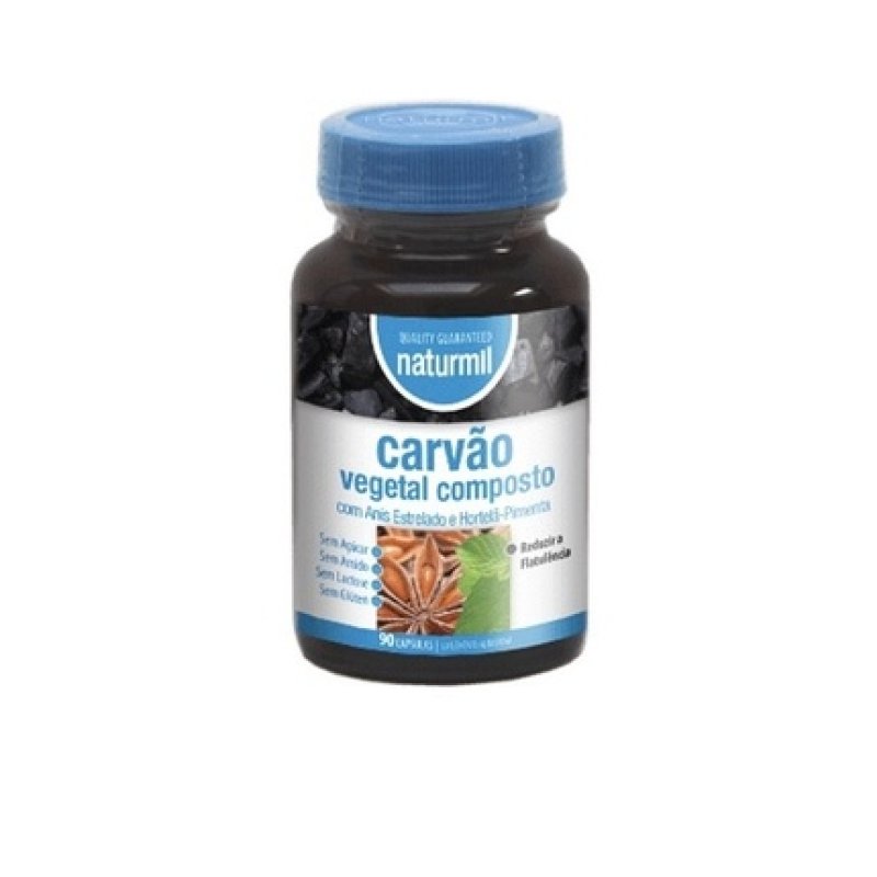 Naturmil Vegetable Charcoal Compound 90 Capsules