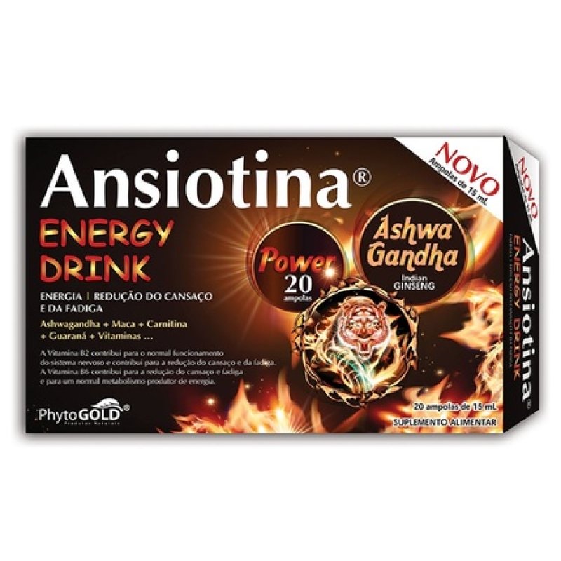 Ansiotina Energy Drink 20 Ampoules