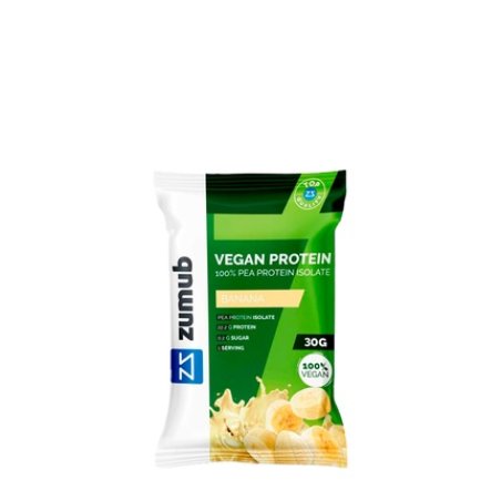 Zumub Vegan Pea Protein Banana Flavor 30g