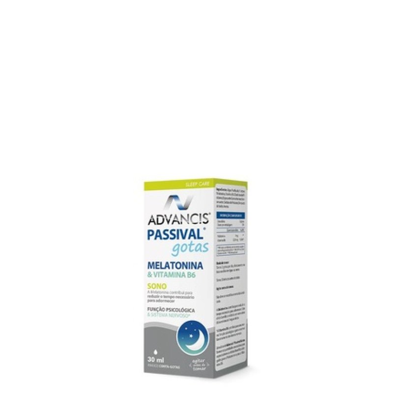Advancis Passival Drops Melatonin And Vitamin B6 30ml