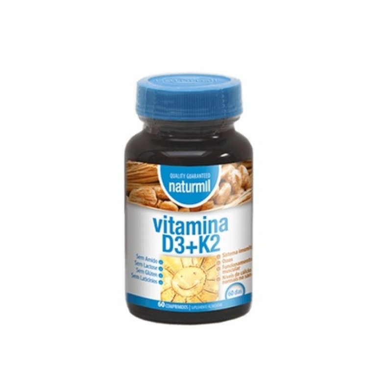 Naturmil Vitamin D3 K2 60 Tablets
