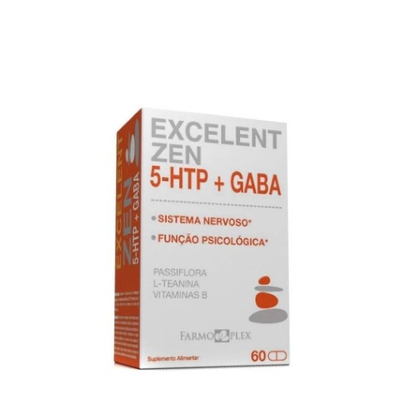 Excelent Zen 5-Htp Gaba 60 Capsules
