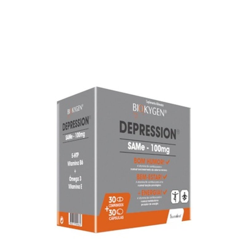 Biokygen Depression 30 Tablets 30 Capsules