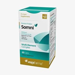 Keybiological Somni 60 Capsules Vegafarma 300g