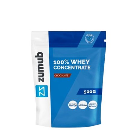 Zumub 100% Whey Concentrate Chocolate 500g