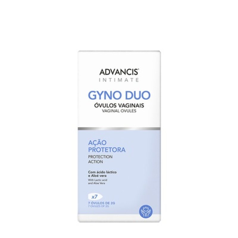 Advancis Intimate Gyno Duo Vaginal Ovules 7 Units