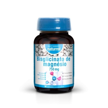 Naturmil Magnesium Bisglycinate 750mg 90 Tablets