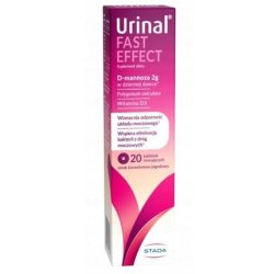 Stada Poland Urinal Fast-Acting Effervescent Tablets 20-Count - Urinary Health Supplement